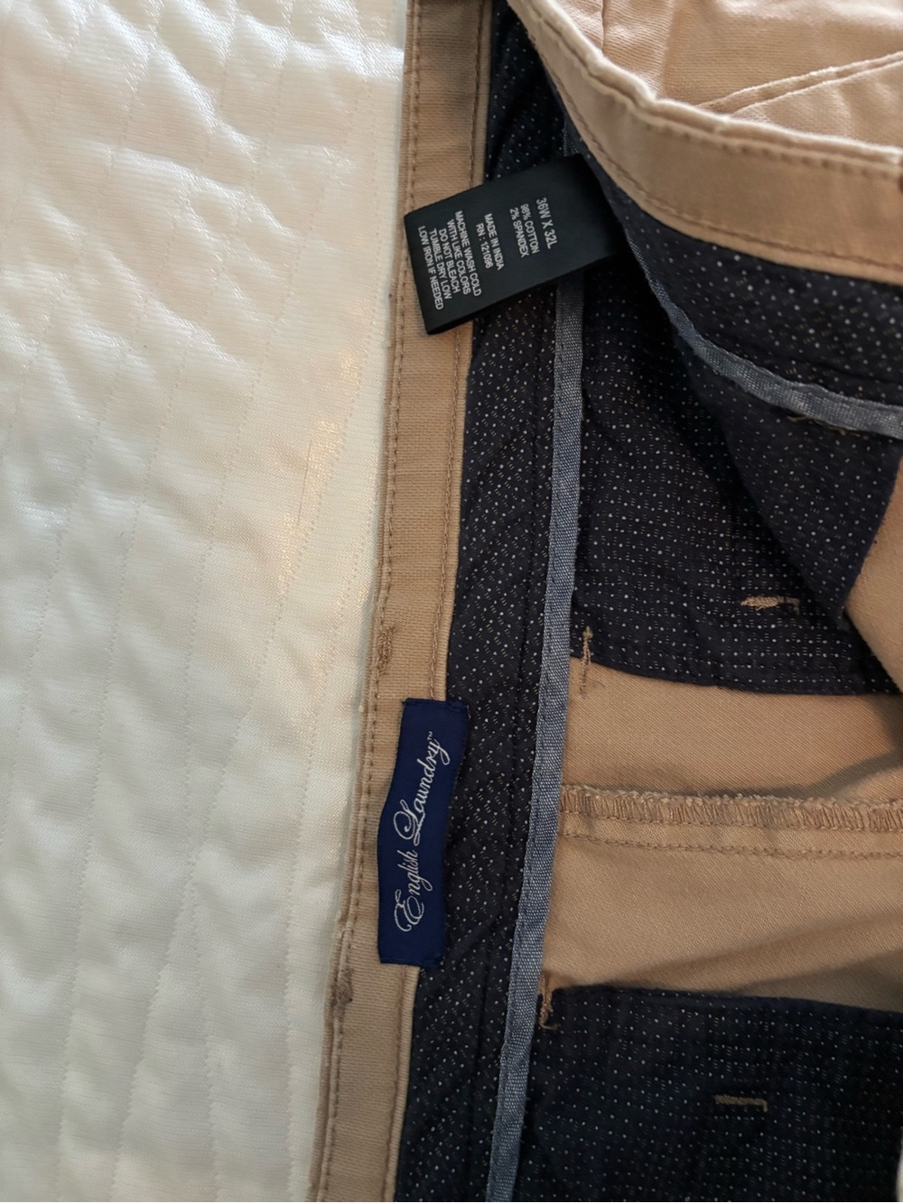 English Laundry Khaki/Tan Chino Pants